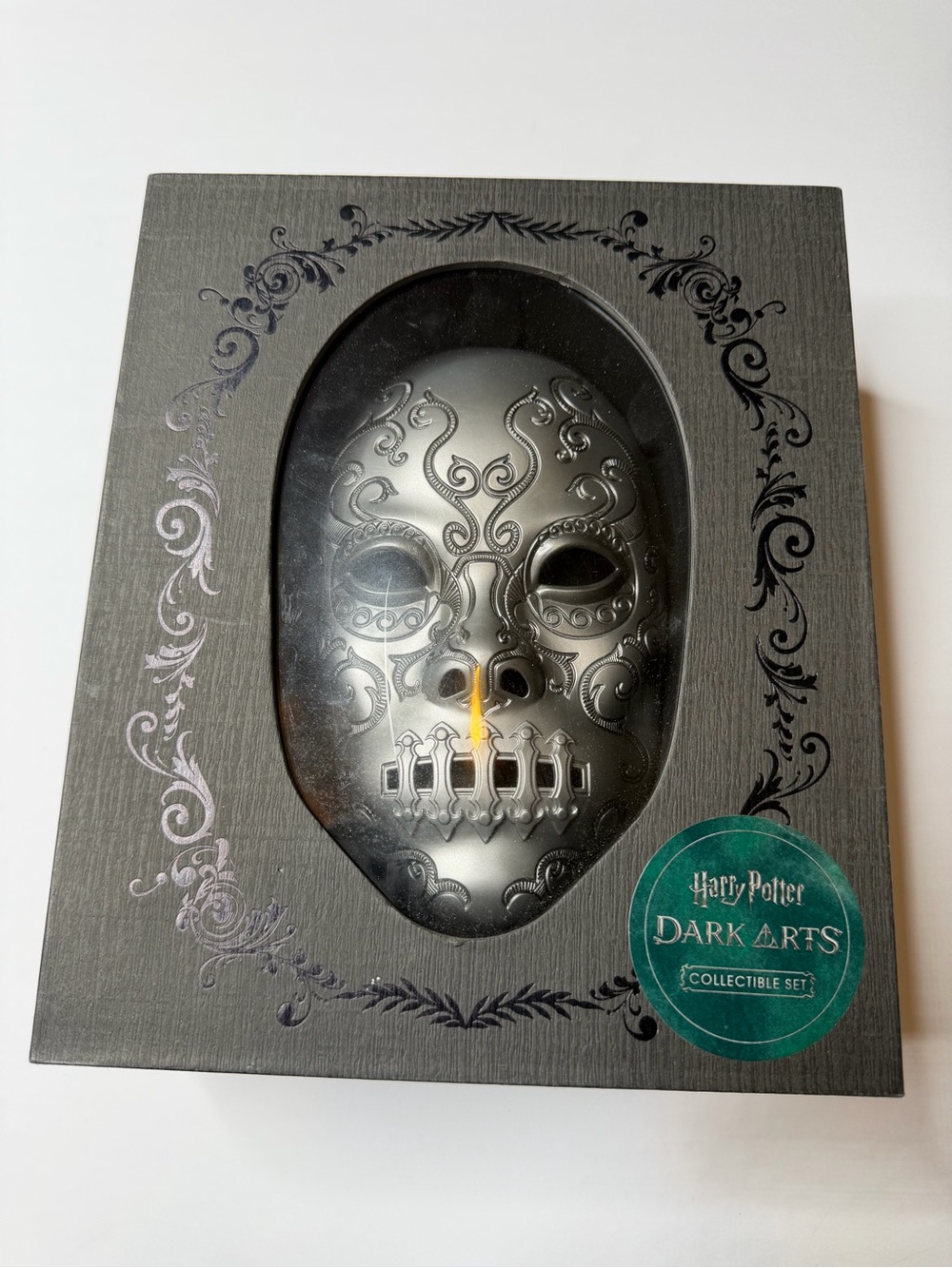 Harry Potter Dark Arts Collectible Set Mask Pen Notebook & Stickers